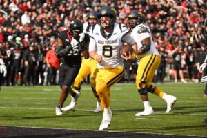 WVU's first football depth chart lists five quarterbacks